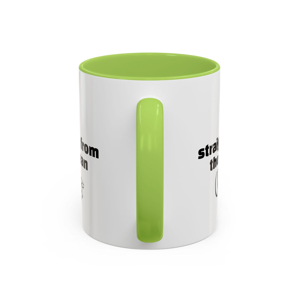 Straight From The Bean Coffee Mug — 11/15oz Accent Ceramic Mug