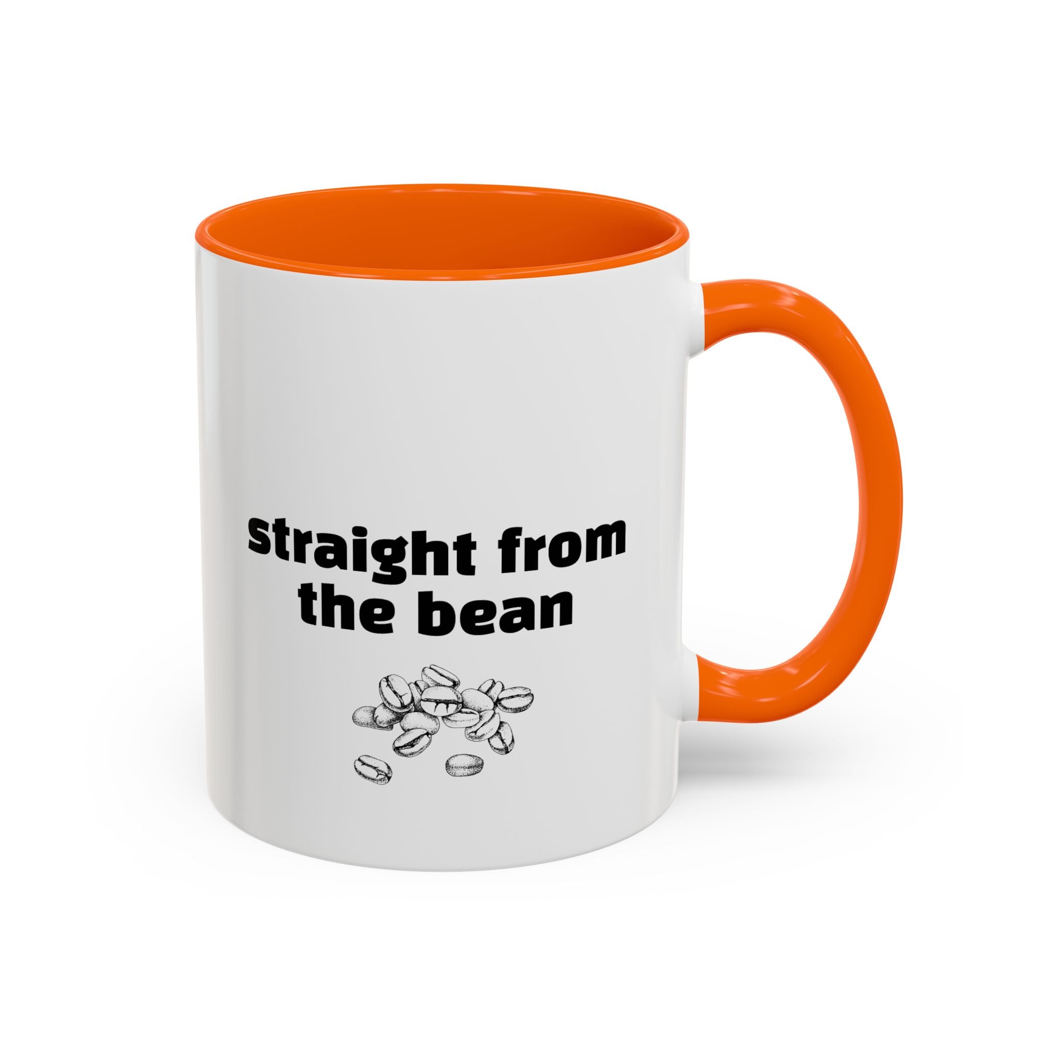 Straight From The Bean Coffee Mug — 11/15oz Accent Ceramic Mug