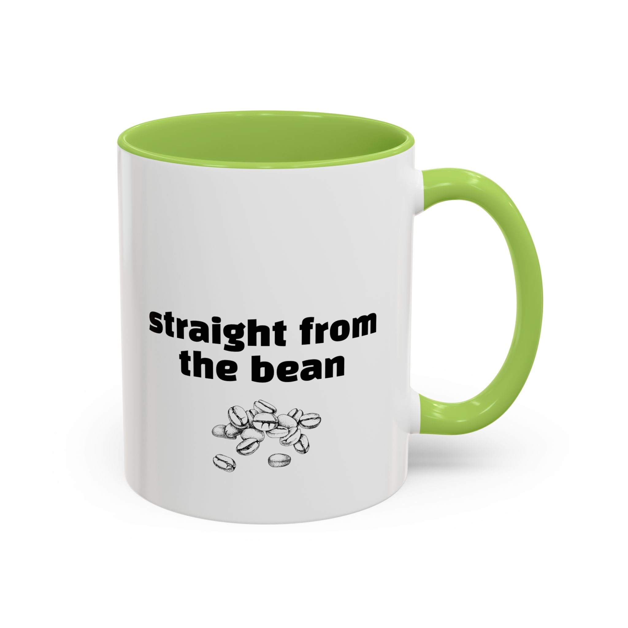 Straight From The Bean Coffee Mug — 11/15oz Accent Ceramic Mug