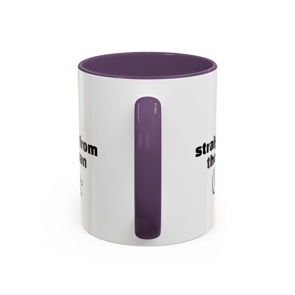 Straight From The Bean Coffee Mug — 11/15oz Accent Ceramic Mug